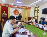 Thực hiện Kiểm tra công tác thi hành pháp luật về xử lý vi phạm hành chính tại huyện Phú Lương