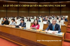 Cơ chế chuyển tiếp hiệu lực trong Luật Tổ chức chính quyền địa phương năm 2025