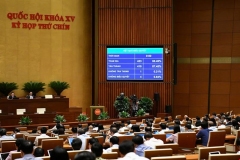 Quốc hội thông qua Luật cán bộ, công chức (sửa đổi)