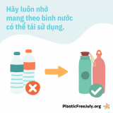 Tháng 7 không nhựa sử dụng 1 lần – Thông điệp không chỉ cho tháng 7