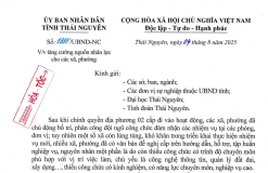 Thái Nguyên - Tăng cường nguồn nhân lực cho xã phường