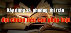 Quy định mới về đánh giá, công nhận cấp xã đạt chuẩn tiếp cận pháp luật từ ngày 01/01/2026