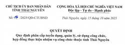 QĐ phân cấp, phân quyền