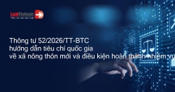 Hướng dẫn mới về tiêu chí xây dựng nông thôn mới giai đoạn 2026 - 2030 thuộc lĩnh vực tài chính