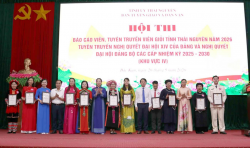 Sôi nổi Hội thi Báo cáo viên, tuyên truyền viên giỏi năm 2026 – Khu vực IV: Lan tỏa tinh thần đổi mới công tác tuyên truyền