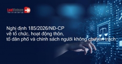 Một số quy định về tổ chức, hoạt động của thôn, tổ dân phố và chế độ, chính sách đối với người hoạt động không chuyên trách ở thôn, tổ dân phố