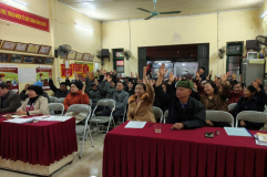 PHƯỜNG ĐỨC XUÂN TỔ CHỨC LẤY Ý KIẾN NHẬN XÉT CỦA CỬ TRI NƠI CƯ TRÚ ĐỐI VỚI NGƯỜI ỨNG CỬ ĐẠI BIỂU HĐND CÁC CẤP, NHIỆM KỲ 2026-2031