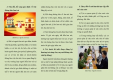 Tờ gấp: Một số điểm mới cần biết Luật sửa đổi, bổ sung một số điều của 10 Luật liên quan tới an ninh, trật tự
