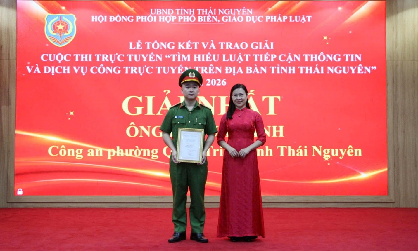 Đẩy mạnh cải cách hành chính qua Cuộc thi trực tuyến “Tìm hiểu Luật Tiếp cận thông tin và dịch vụ công trực tuyến trên địa bàn tỉnh Thái Nguyên”