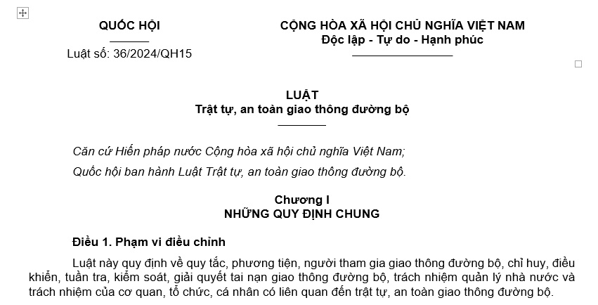 Quy định mới về tuổi, sức khỏe người điều khiển phương tiện tham gia giao thông đường bộ từ ngày 01/01/2025