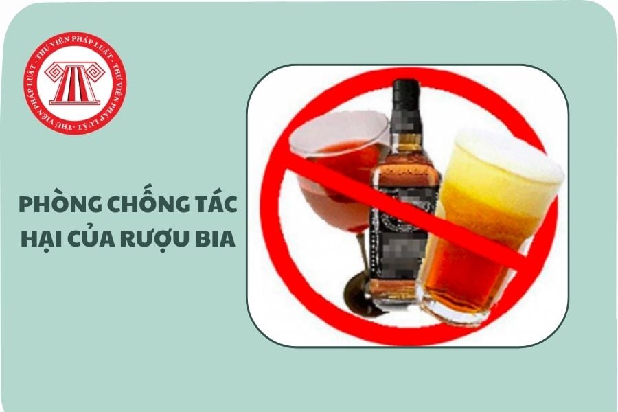Tờ gấp Một số quy định của pháp luật về phòng, chống tác hại của rượu, bia